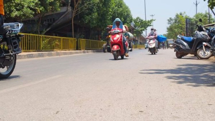 नौतपा में उमस के साथ चुभती धूप से झुलसे लोग