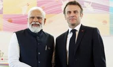 मोदी और मैक्रों रणनीतिक रक्षा सहयोग तेज करने पर सहमत