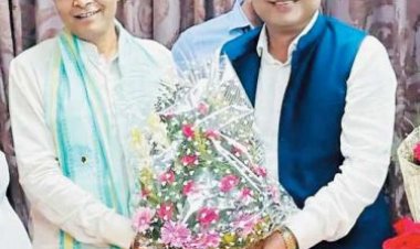 देवांगन ने मंत्री टंकराम से नगरीय निकाय चुनाव पर चर्चा की