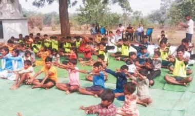 कोदवा में अंतरराष्ट्रीय योग दिवस