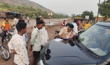 बिना हेलमेट 265 चालकों का कटा चालान