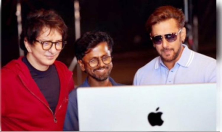 सलमान खान ने शुरू की 'सिकंदर' की शूटिंग, सेट से शेयर की फोटो