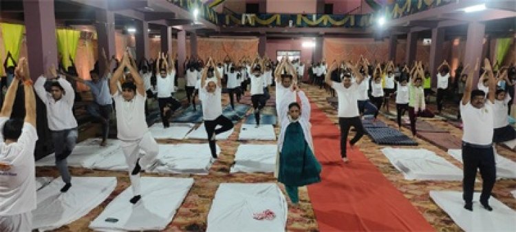 योग तन और मन को निरोग रखने की भारतीय विधा : विधायक लता उसेंडी