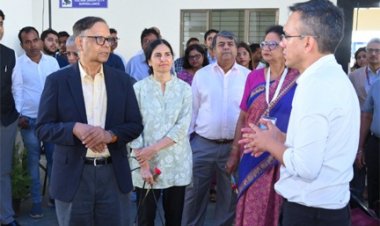 केंद्रीय वित्त आयोग के दल ने देखा नवा रायपुर