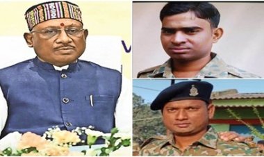 मुख्यमंत्री विष्णुदेव साय ने माओवादी हिंसा की घटना में जवानों की शहादत को नमन किया