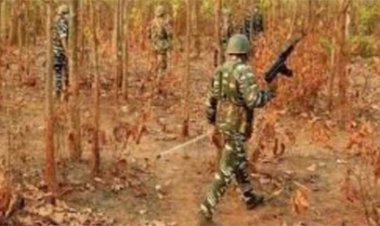 जवानों ने एक नक्‍सली को मार गिराया... भरमार बंदूक हुई बरामद