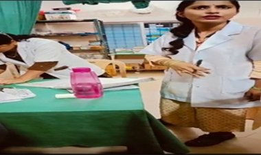 वीडियो देख लोग कह रहे इसीलिए सरकारी अस्पताल नहीं जाना चाहते गांव के भी लोग