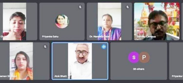 भारती विवि में विशेष व्याख्यान