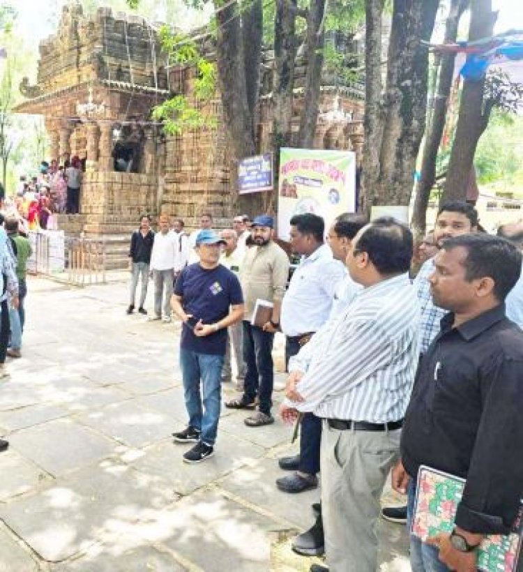 बुढ़ा महादेव मंदिर से भोरमदेव मंदिर तक 18 किमी की पदयात्रा कल