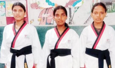कस्तूरबा गांधी स्कूल के 3 बच्चों ने ताइक्वांडो स्पर्धा में जीता गोल्ड मेडल
