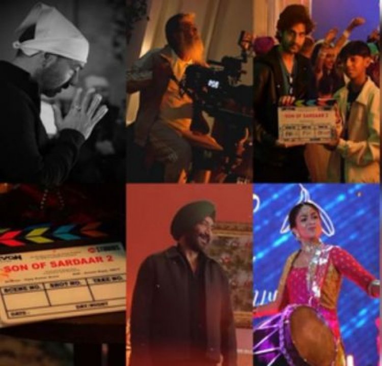 'सन ऑफ सरदार 2' की शूटिंग शुरू, अजय देवगन ने सेट से शेयर किया धमाकेदार वीडियो