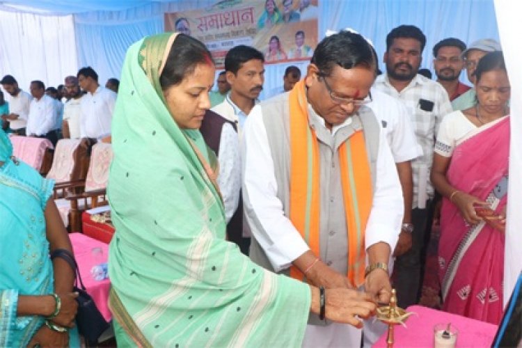 जनसमस्या निवारण शिविर का ज्यादा से ज्यादा उठाएं लाभः मंत्री श्रीमती राजवाड़े