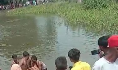 तालाब पार करने के दौरान युवक की डूबने से मौत:दो दोस्तों से तालाब पार करने के लिए 10 रुपये की शर्त लगी थी