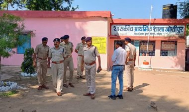 पुलिस उप महानिरीक्षक का बुदनी दौरा:चुनावी तैयारियों की समीक्षा की, व्यवस्थाओं का जायजा लिया