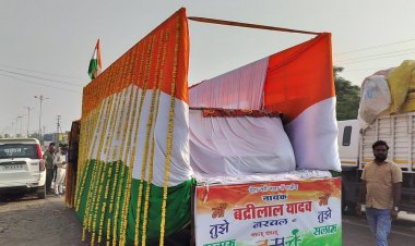 जम्मू कश्मीर में शहीद का आज अंतिम संस्कार:कुछ देर बाद आगर मालवा लाया जाएगा शव, अंतिम यात्रा के लिए रथ तैयार