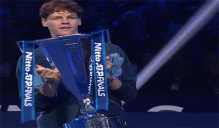 सिनर ने फ्रिट्ज को हराकर जीता एटीपी फाइनल्स का खिताब