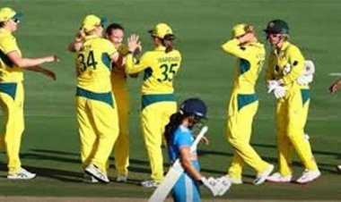 ऑस्ट्रेलियाई महिला टीम ने भारत को पांच विकेट से हराया