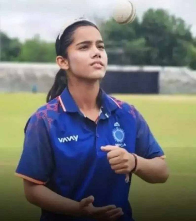 अंडर-19 विश्व कप : ग्वालियर की वैष्णवी शर्मा ने टीम में चयनित होते ही बनाया शानदार रिकॉर्ड