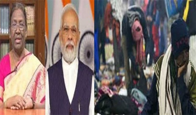 प्रयागराज में हुई भगदड़ की घटना बेहद दुखद: मुर्मु, मोदी