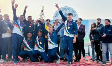 जेल प्रीमियर लीग का रोमांचक फाइनल:10 ओवर में जेल वॉरियर्स ने 6 विकेट से जीता मैच, किशन चौहान ने 7 बॉल में ठोके 34 रन