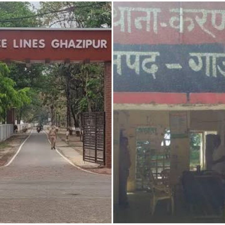 पुलिस लाइन की तीसरी मंजिल से गिरा सिपाही, मौत:क्यूआरटी ड्यूटी पर था तैनात, मिर्जापुर का रहने वाला था