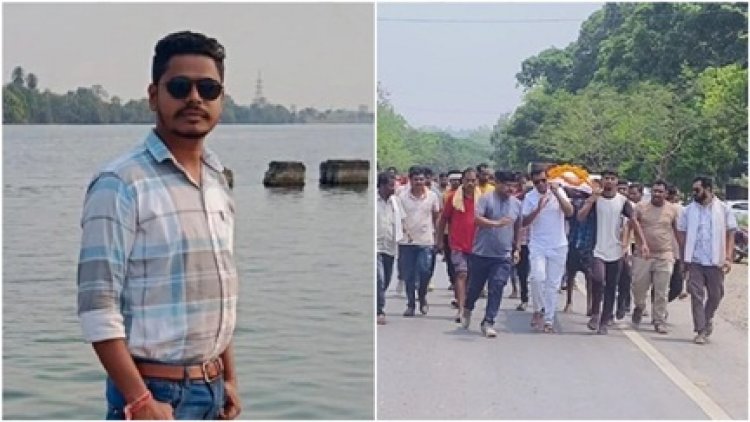 दुर्घटना में कांग्रेस नेता की मौत, भाजपा नेता पर कार से कुचलने का आरोप