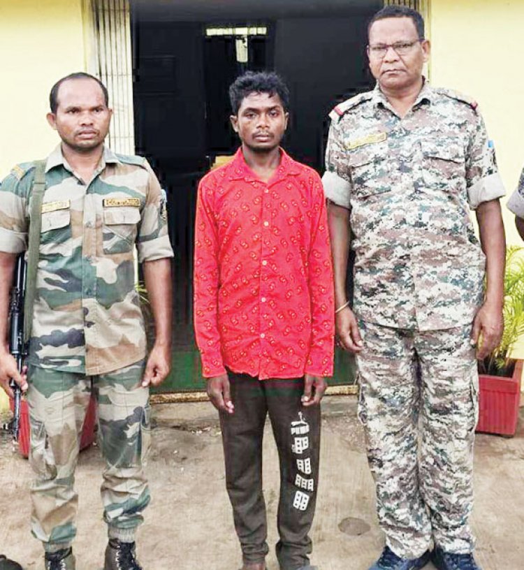 भाभी पर कुल्हाड़ी से हमला, देवर गिरफ्तार