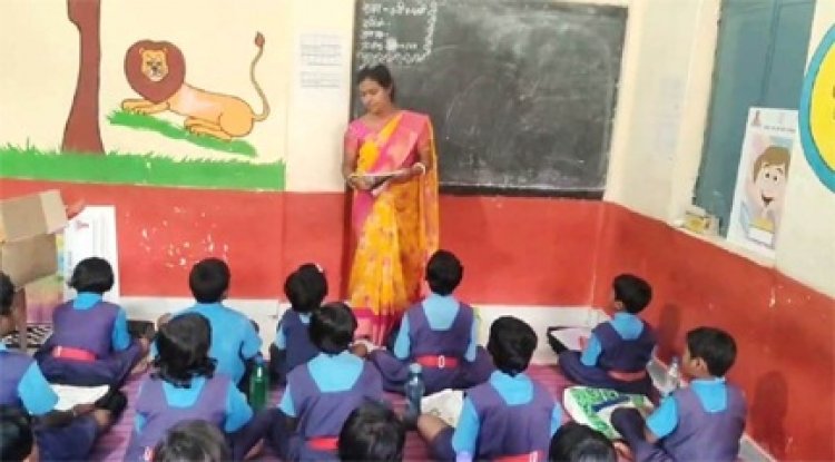 युक्तियुक्तकरण से बदली तस्वीर : पतरापारा महलोई प्राथमिक शाला में पढ़ाई को मिली रफ्तार