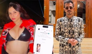 युजवेंद्र चहल विवाद में फंसे, एक्ट्रेस ने चैट दिखाकर लगाए आरोप