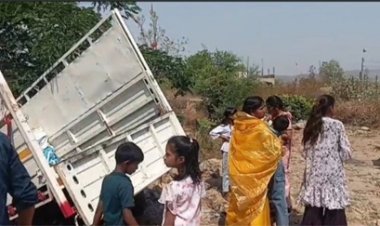 मड़वारानी पहाड़ी मंदिर यात्रा में दुर्घटना, नौ घायल, राहत कार्य तेज