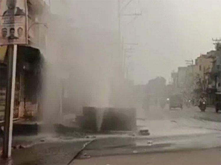 भाठागांव जल संकट: टंकी पाइपलाइन फटने से संकट गहरा